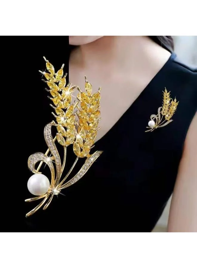 Rovaux Crystal Brooch